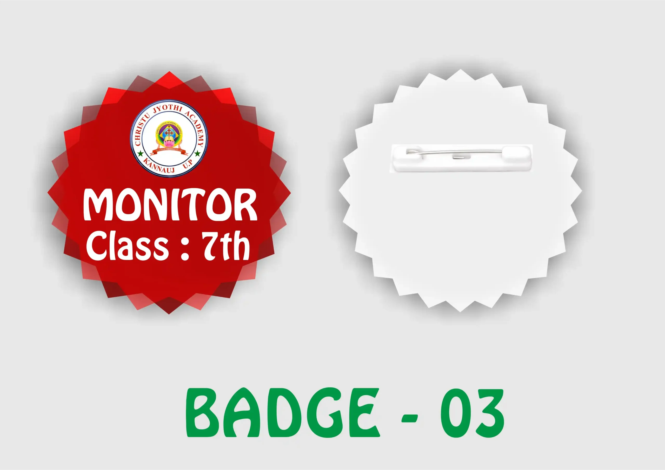 BADGE - 03 ACRYLIC BADGE - 03 - Image 1