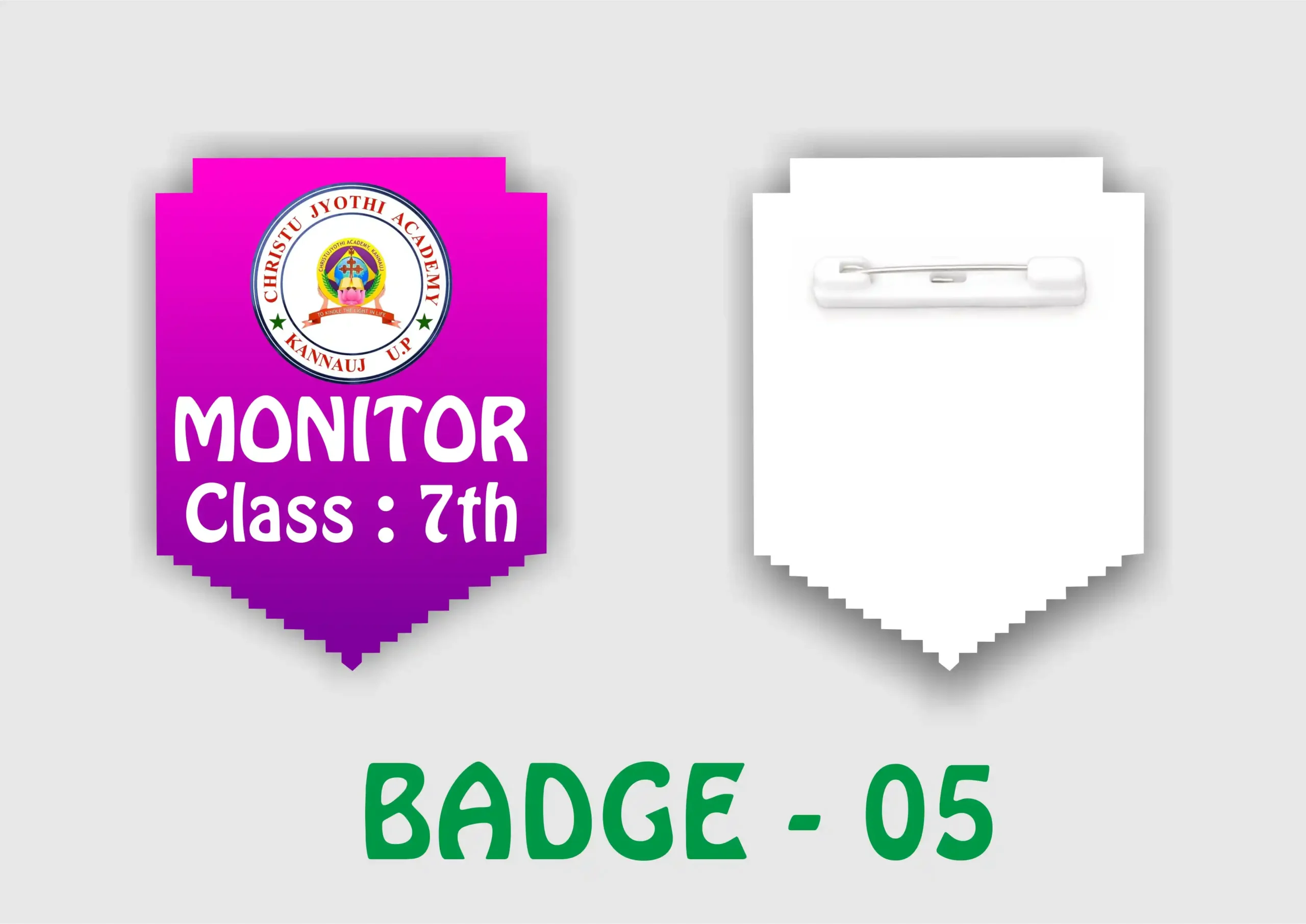 BADGE - 05 ACRYLIC BADGE - 05 - Image 1