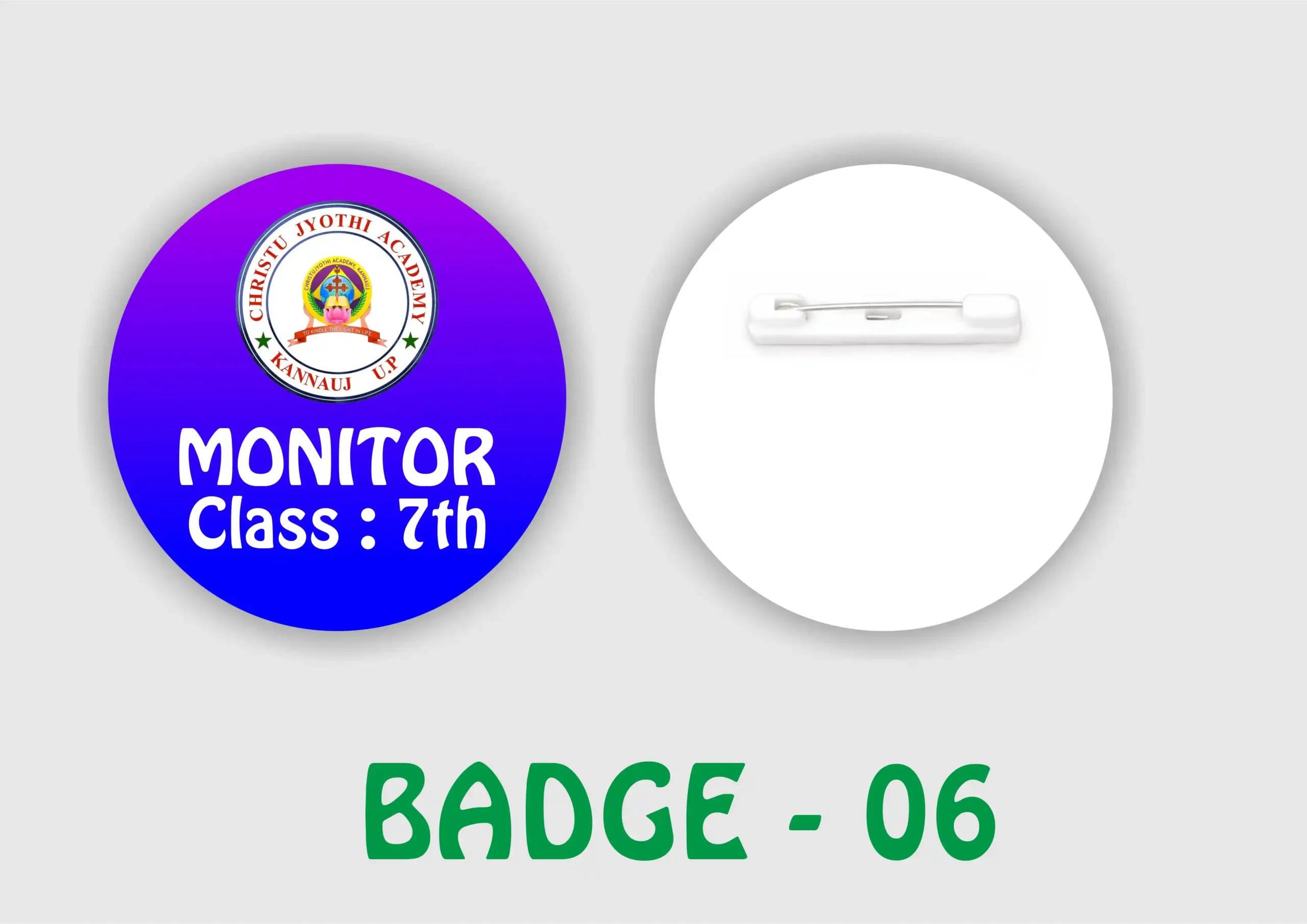 BADGE - 06 ACRYLIC BADGE - 06 - Image 1