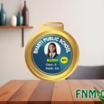 Customised Printed Medal - FNM09