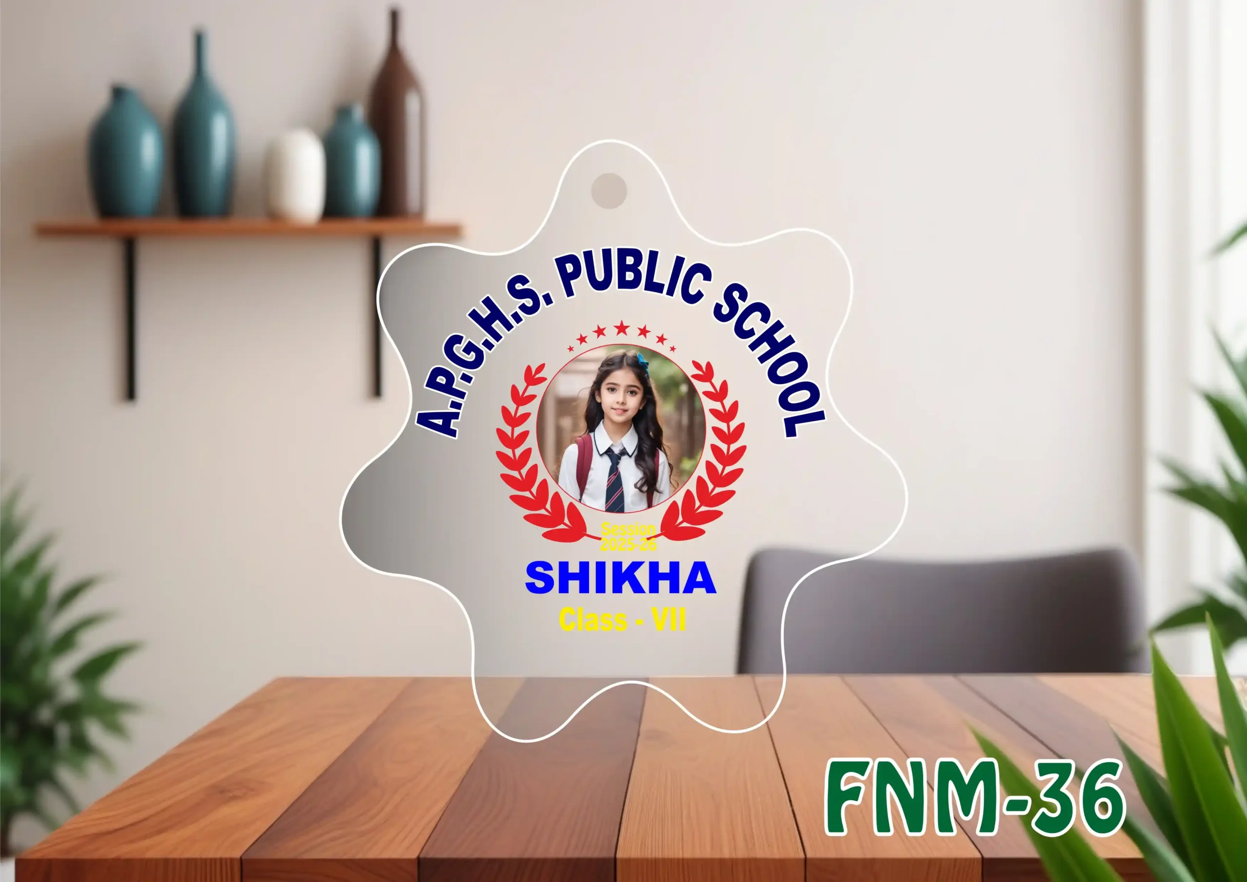 FNM36- 1 Customised Printed Medal - FNM36 - Image 1