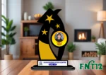 Customised Printed Trophy - FNT12
