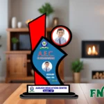 Customised Printed Trophy - FNT24