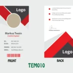 ID Card - TEM010