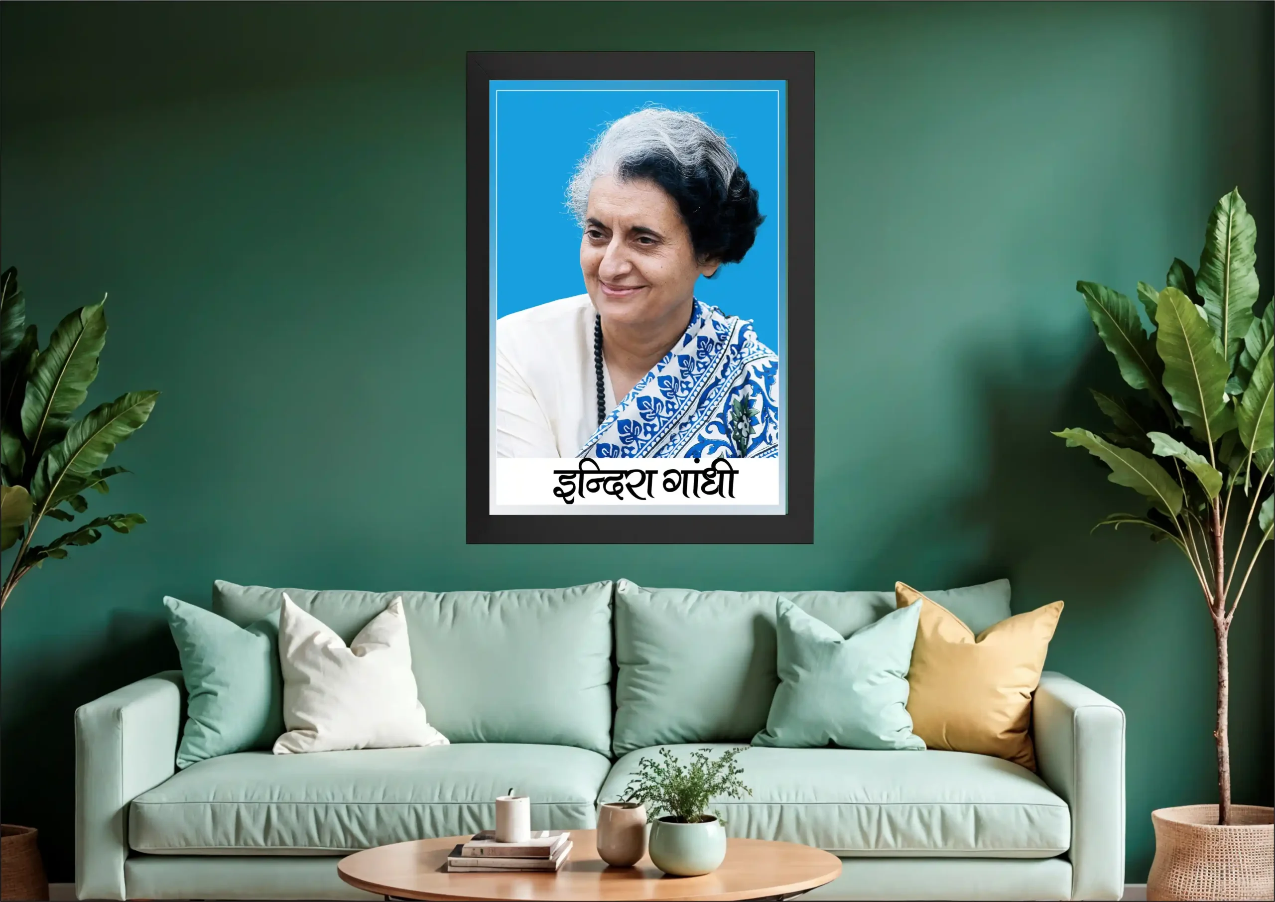 INDARA GHANDHI BK Indira Gandhi Photo Frame - Image 1