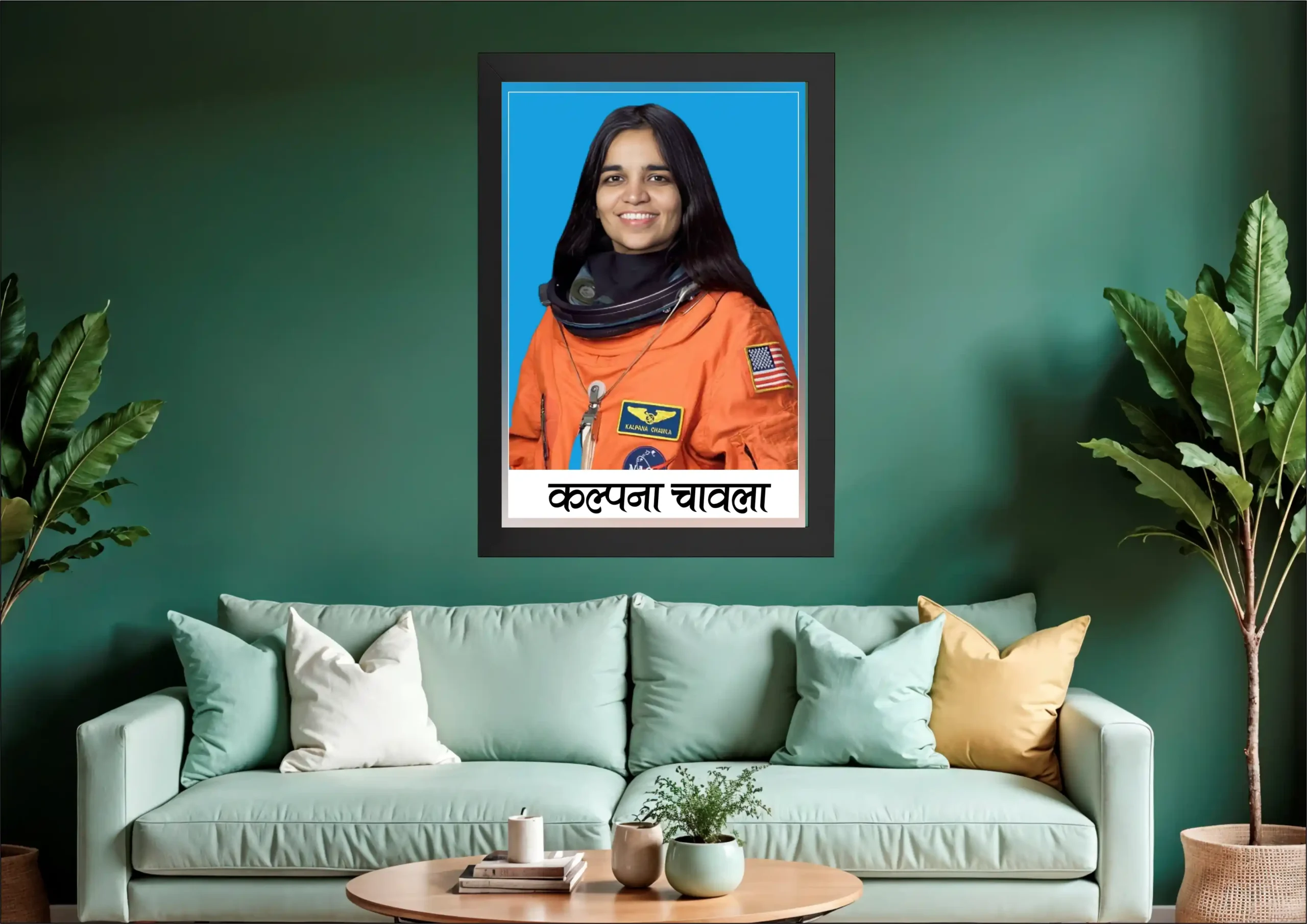 KALPANA CHAVALA BK Kalpana Chawla Photo Frame - Image 1