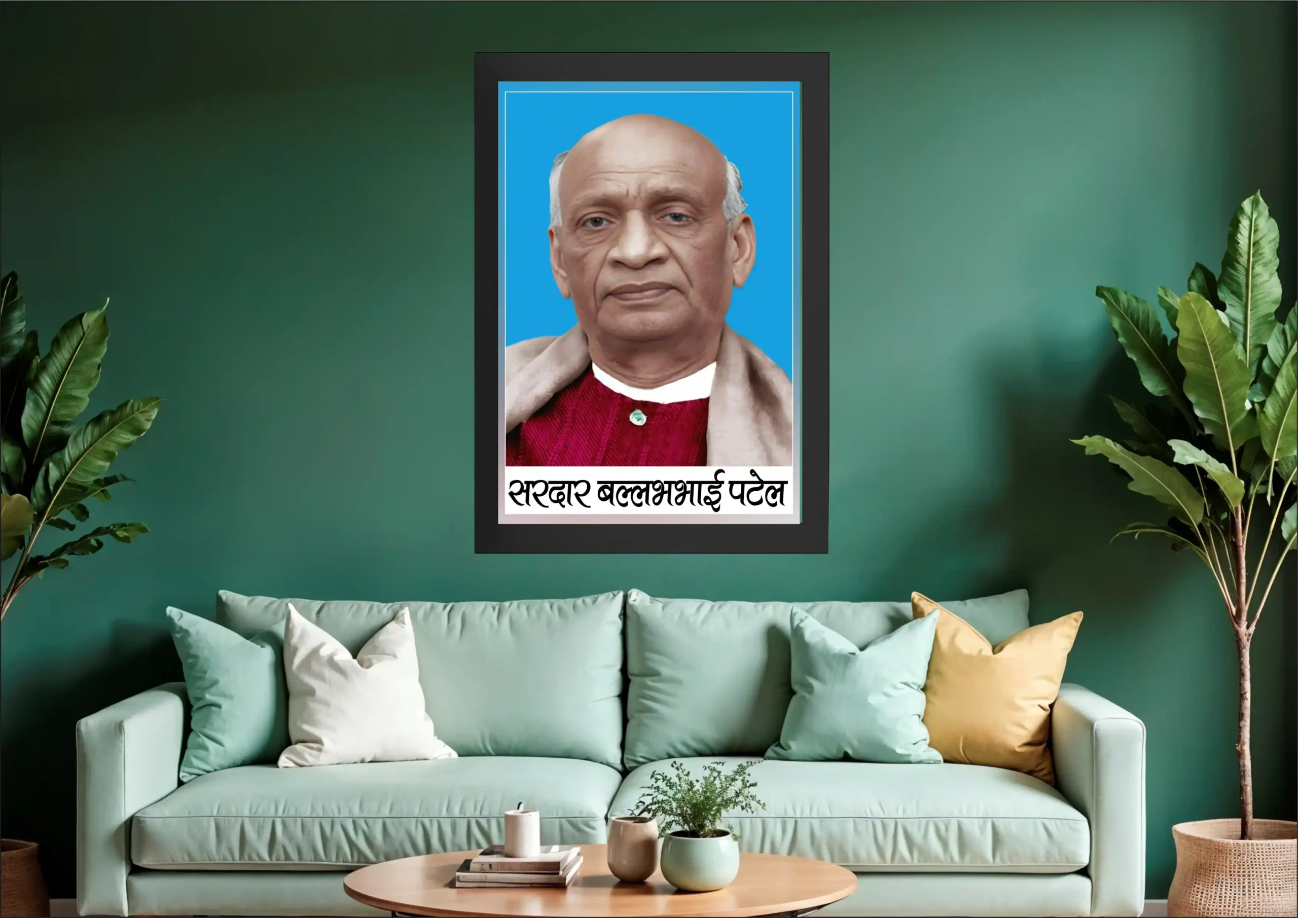 saradar ballabh bhi patel bk Sardar Vallabhbhai Patel Photo Frame - Image 1
